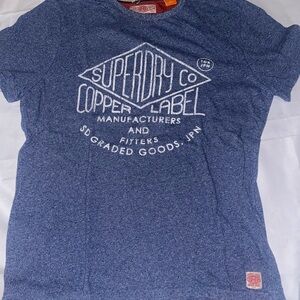 Superdry Copper Label Denim Blue Shirt